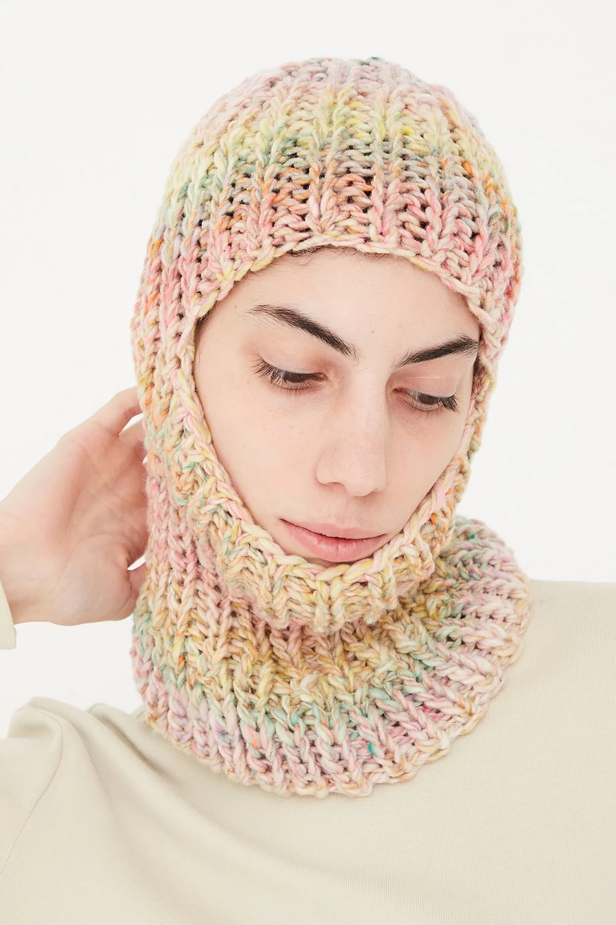Clyde Wool Balaclava - Warm Snapdragon Winter Face Mask by Oroboro Store