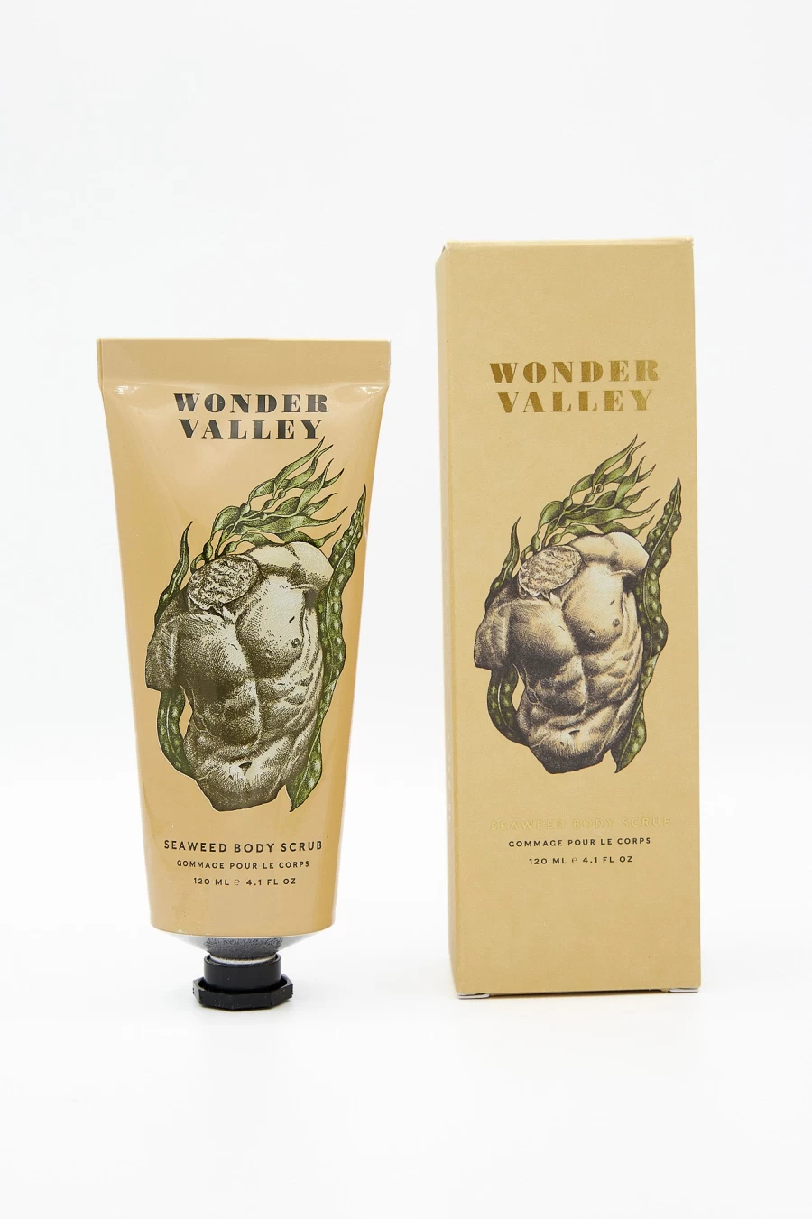 Wonder Valley Organic Seaweed Body Scrub - Exfoliating & Hydrating Skin Care by Oroboro Store