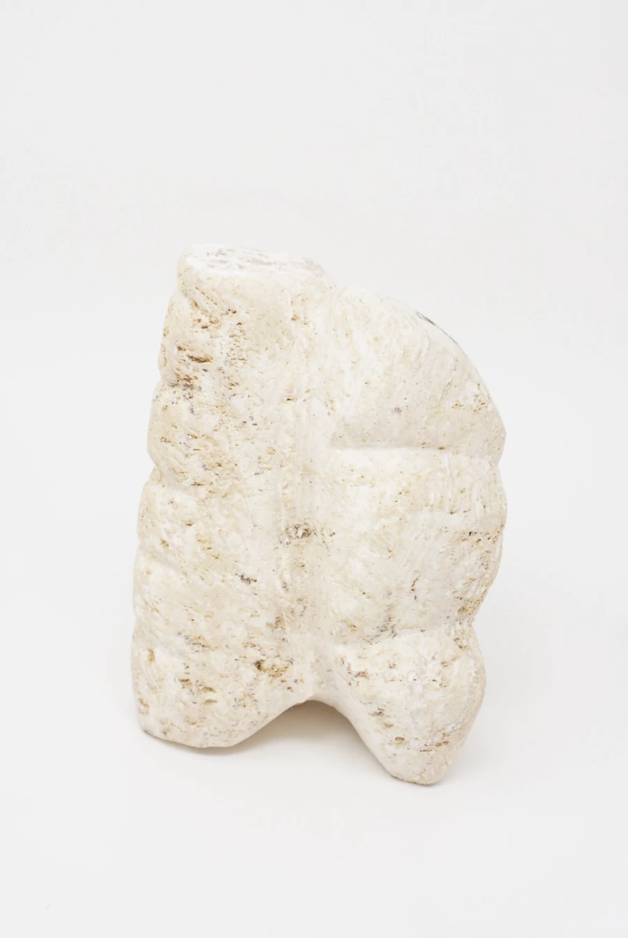 Nadia Yaron Handcrafted Yellow Travertine Butterfly Art Sculpture | Modern Home Decor | Oroboro Store New York