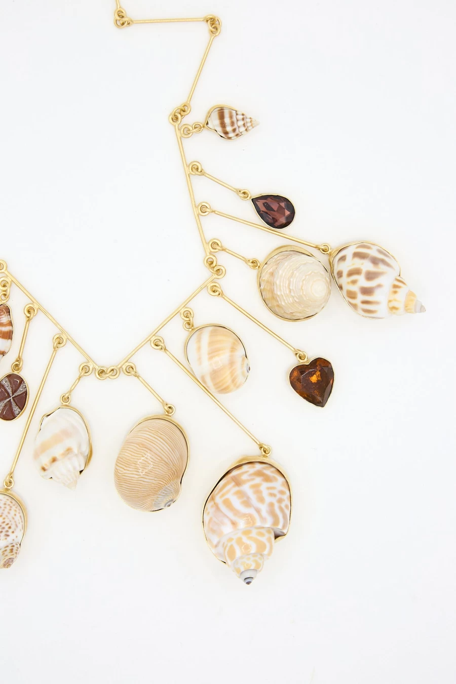 Grainne Morton Handcrafted Wire Charm Drop Pendant Necklace - Unique Artisan Jewelry