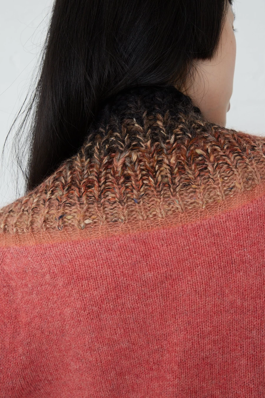 Bless Wool & Mohair Passen Cardigan No. 70 - Rosebud & Oroboro Knitwear
